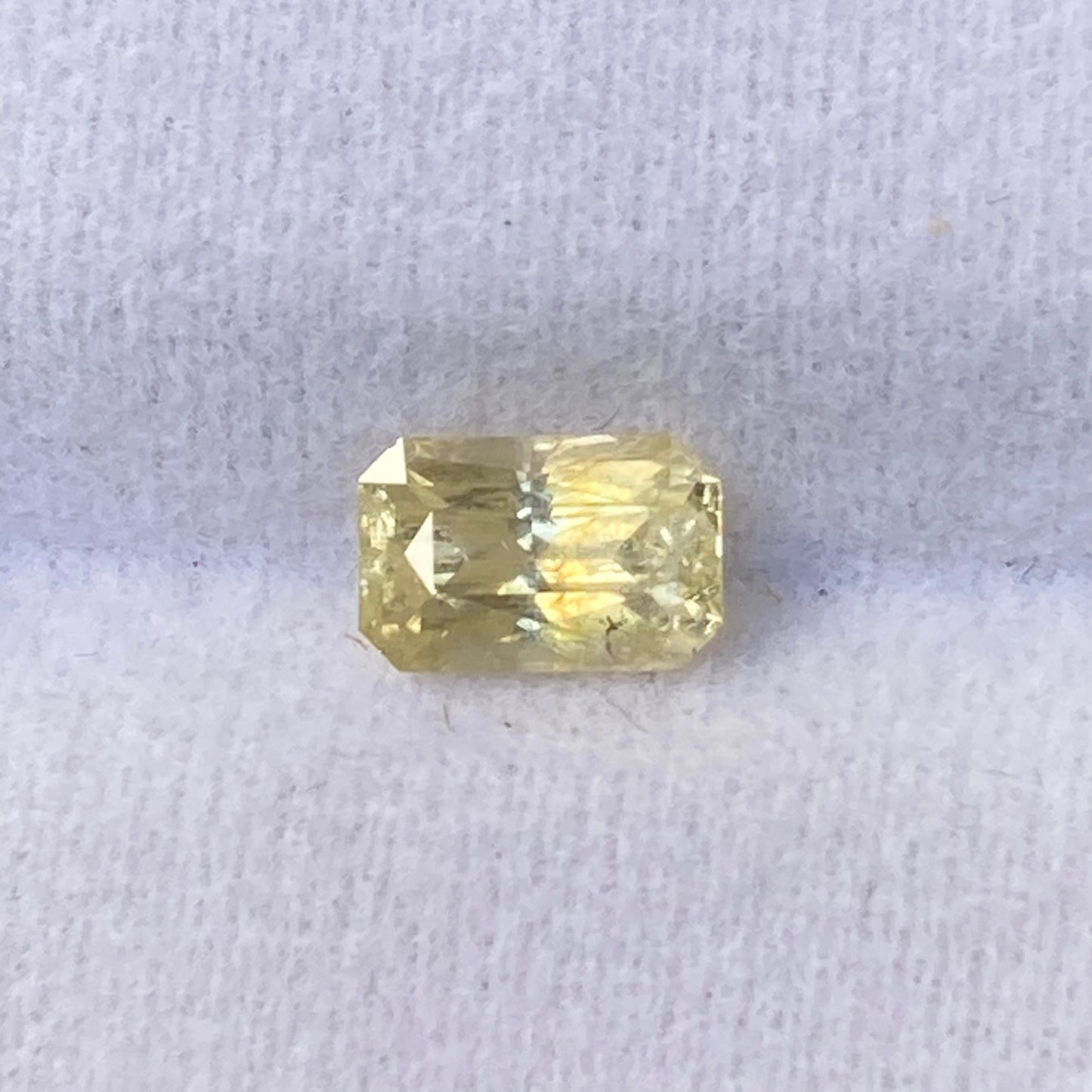 Natural Unheated Yellow Sapphire