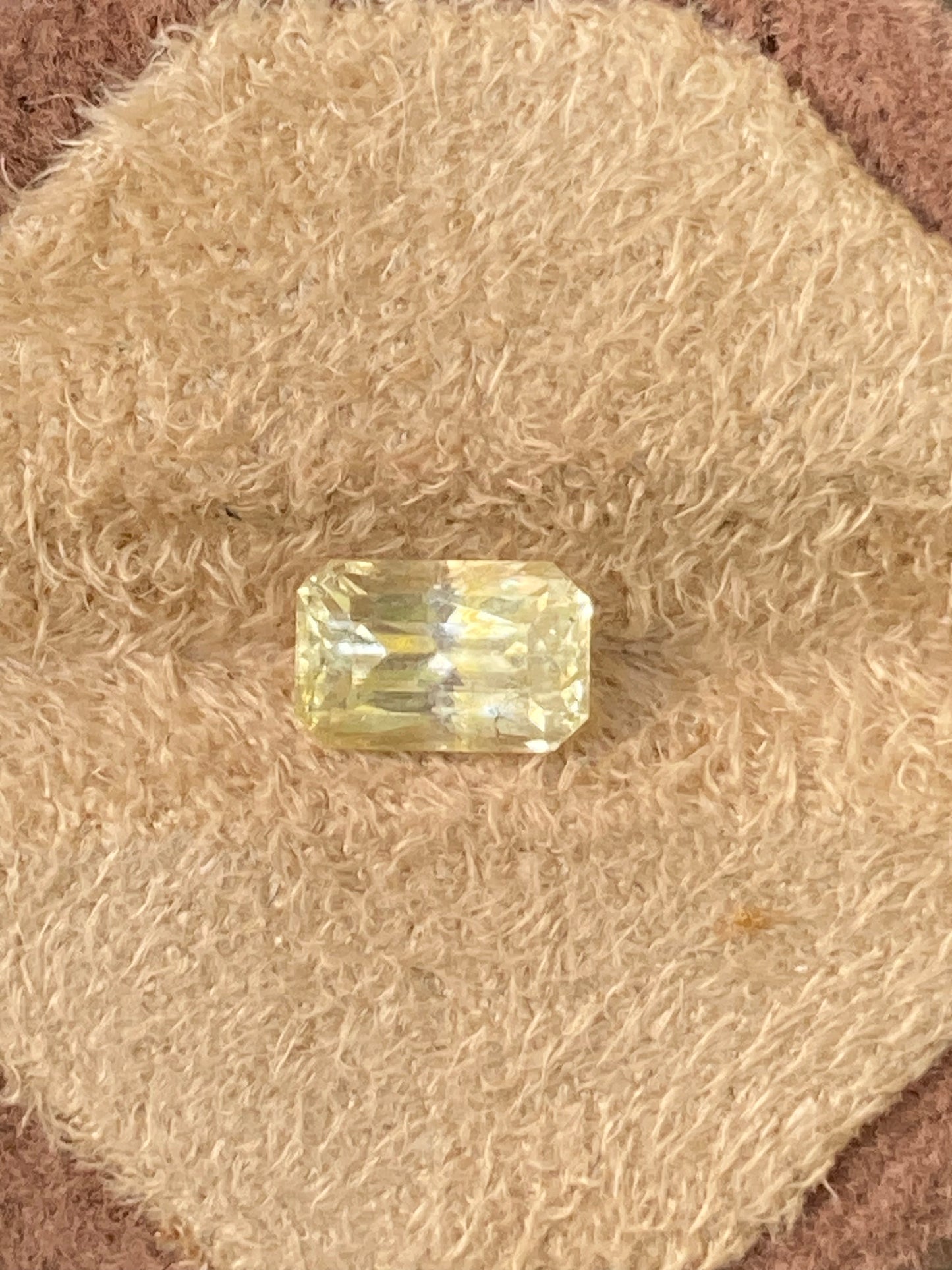 Natural Unheated Yellow Sapphire