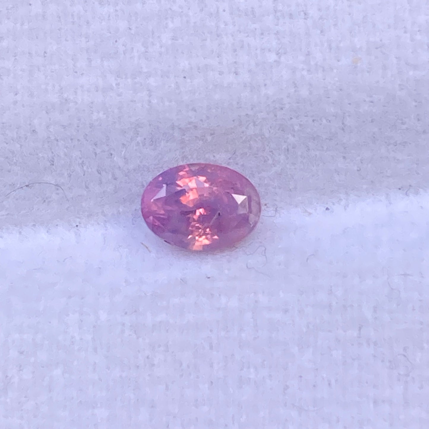 Natural Smoky Pink Sapphire